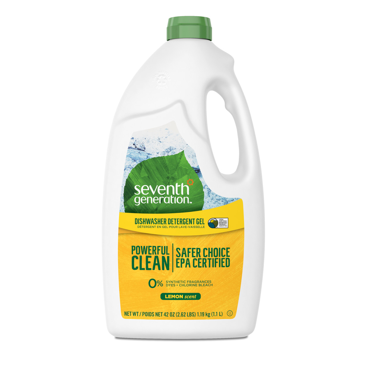 Seventh Generation Lemon Scented Automatic Dishwasher Gel (6x42 Oz)