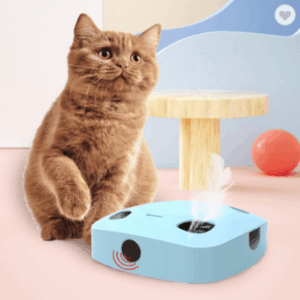 Electric Feather Cat Stick: Interactive Fun For Your Feline Friend