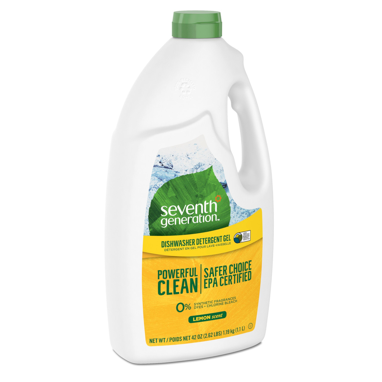 Seventh Generation Lemon Scented Automatic Dishwasher Gel (6x42 Oz) - Image 7