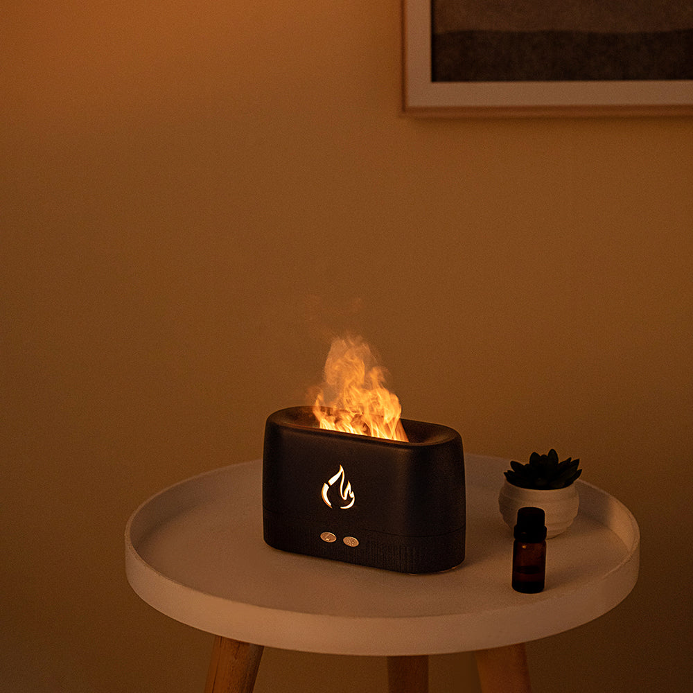 Portable Aroma Diffuser, Atomizer Air Flame Humidifier - Image 2