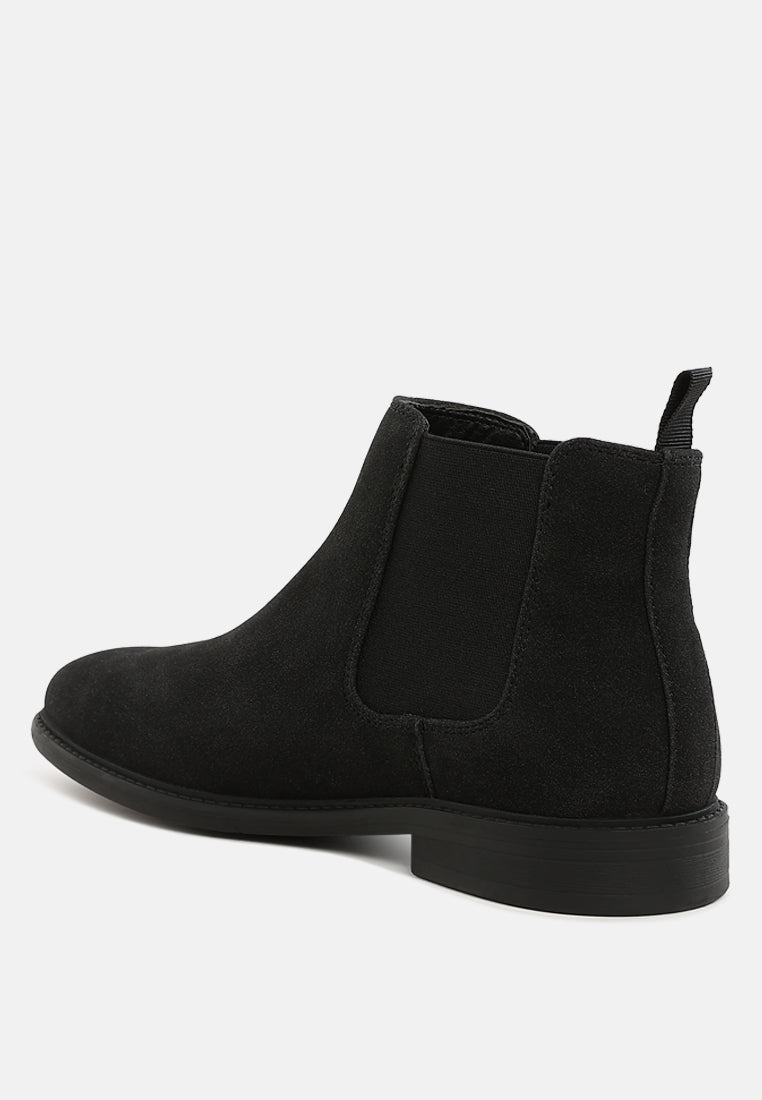 Joham Mens Faux Leather Chelsea Boots - Image 3
